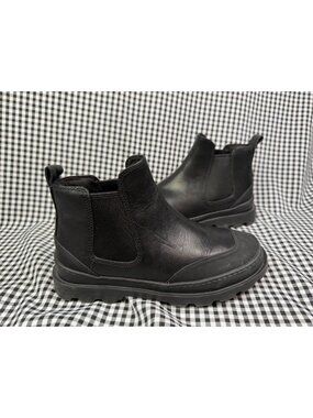 Camper | Shoes | Human Energy Camper Beetle Red Suede Ankle Boots
